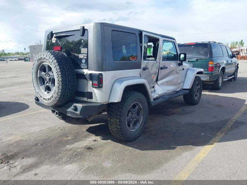 2007 Jeep Wrangler Unlimited Sahara VIN: 1J4GA59117L190074 Lot: 39383986