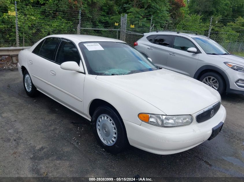 2003 Buick Century Custom VIN: 2G4WS52J131249810 Lot: 39383999