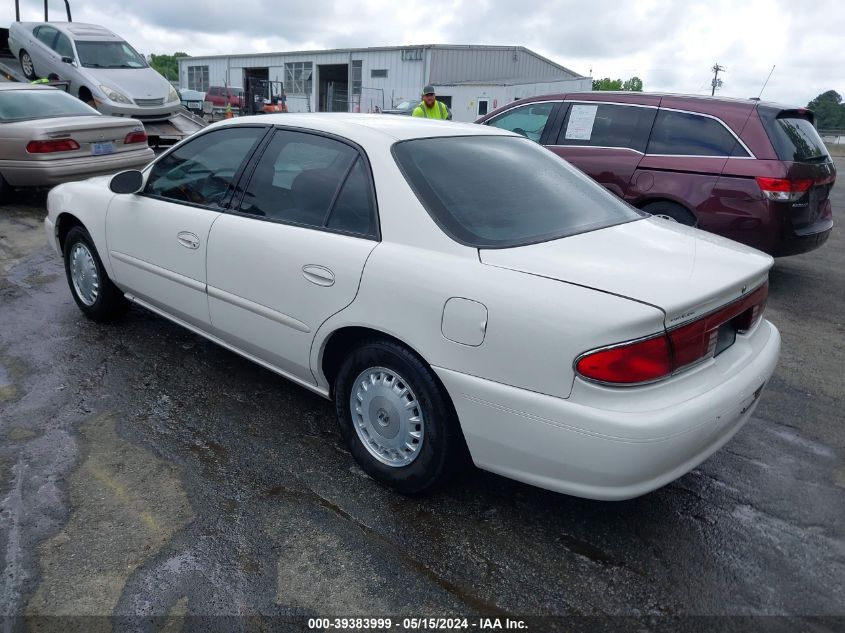 2003 Buick Century Custom VIN: 2G4WS52J131249810 Lot: 39383999