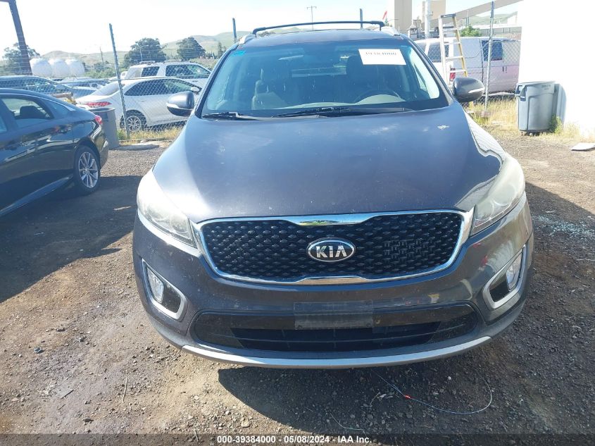 2016 KIA SORENTO EX - 5XYPHDA14GG033352