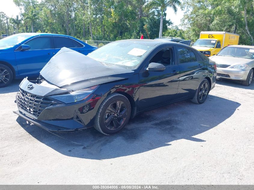 2022 Hyundai Elantra Sel VIN: KMHLM4AG5NU243626 Lot: 39384005