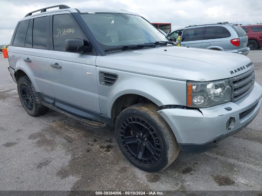 2009 Land Rover Range Rover Sport Hse VIN: SALSK254X9A189878 Lot: 39384006