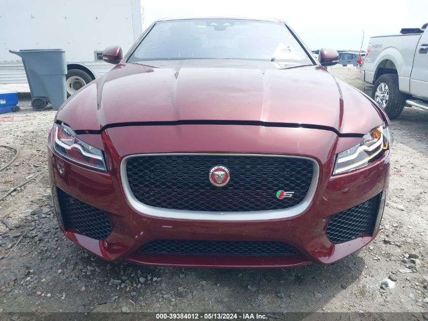 2016 Jaguar Xf S VIN: SAJBM4BV6GCY05816 Lot: 39384012