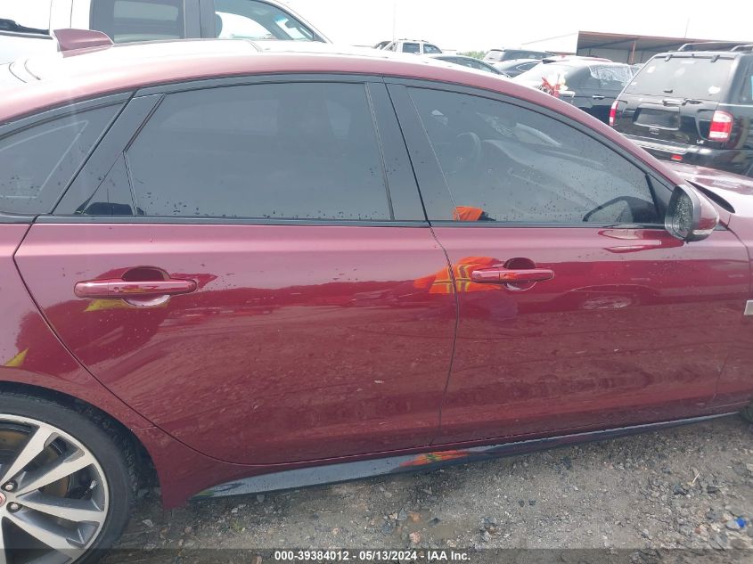 2016 Jaguar Xf S VIN: SAJBM4BV6GCY05816 Lot: 39384012