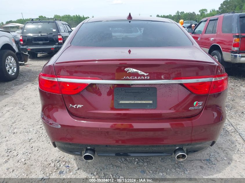 2016 Jaguar Xf S VIN: SAJBM4BV6GCY05816 Lot: 39384012