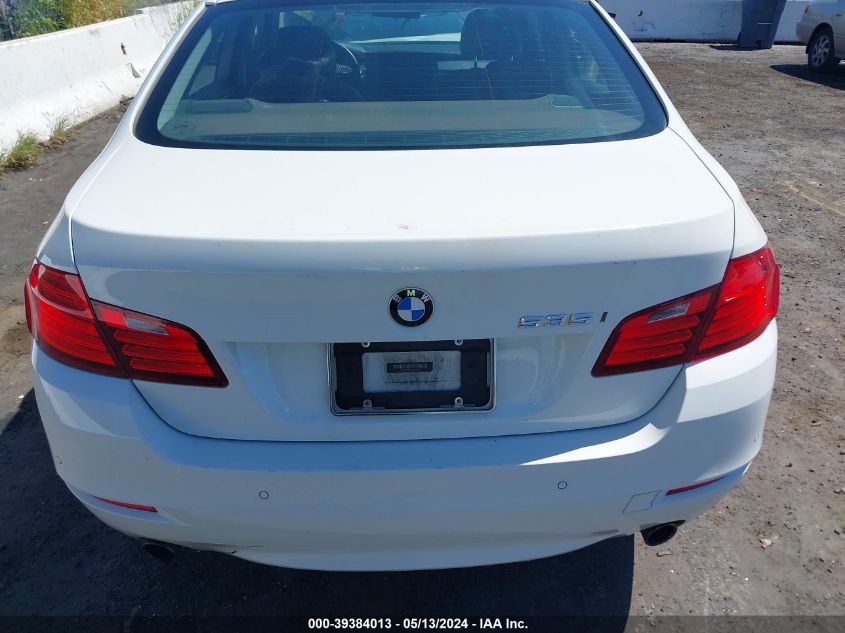 2014 BMW 535I VIN: WBA5B1C53ED481226 Lot: 39384013