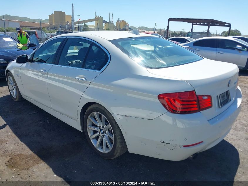 2014 BMW 535I VIN: WBA5B1C53ED481226 Lot: 39384013