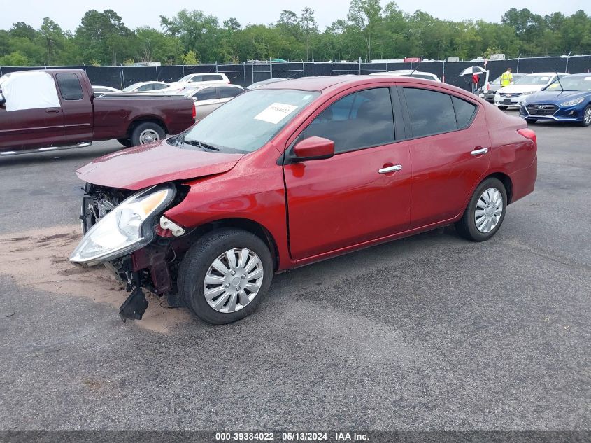 2017 Nissan Versa 1.6 Sv VIN: 3N1CN7AP8HK446813 Lot: 39384022