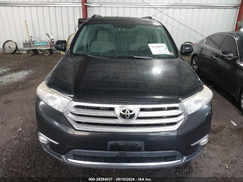 2012 Toyota Highlander Base V6 VIN: 5TDBK3EH9CS138611 Lot: 39384037