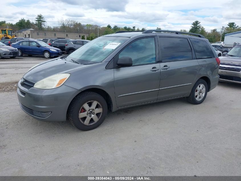 2005 Toyota Sienna Ce/Le VIN: 5TDZA23C65S304749 Lot: 39384043