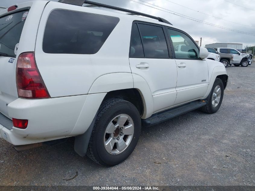 2005 Toyota 4Runner Limited V6 VIN: JTEZU17R058028813 Lot: 39384044