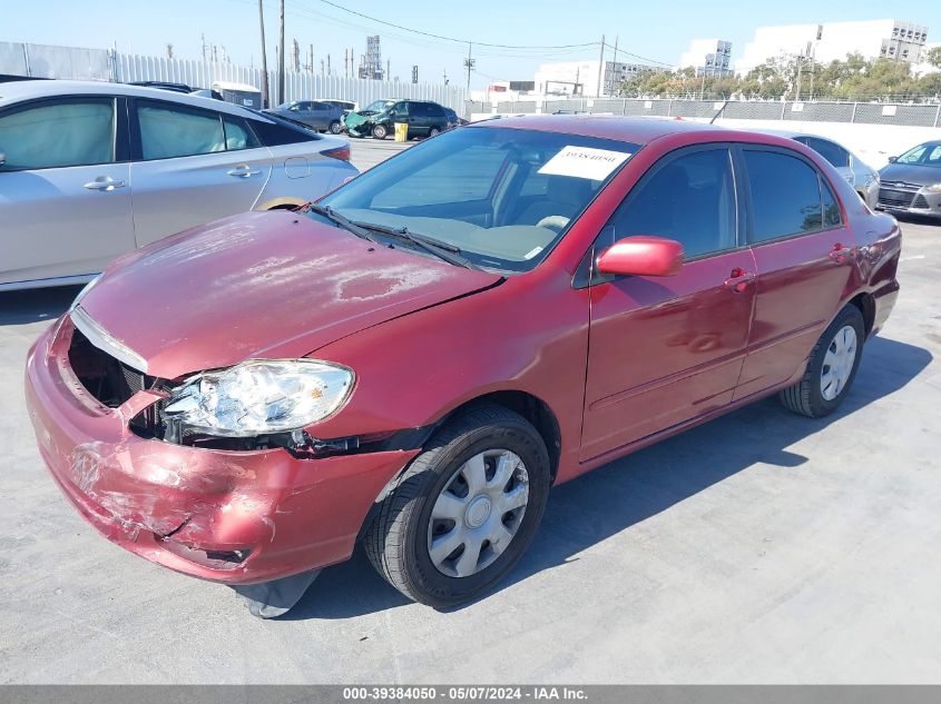 2003 Toyota Corolla Le VIN: 1NXBR32E83Z028081 Lot: 39384050