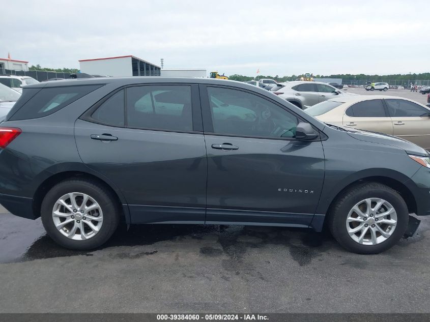 2018 Chevrolet Equinox Ls VIN: 2GNAXHEV6J6331460 Lot: 39384060