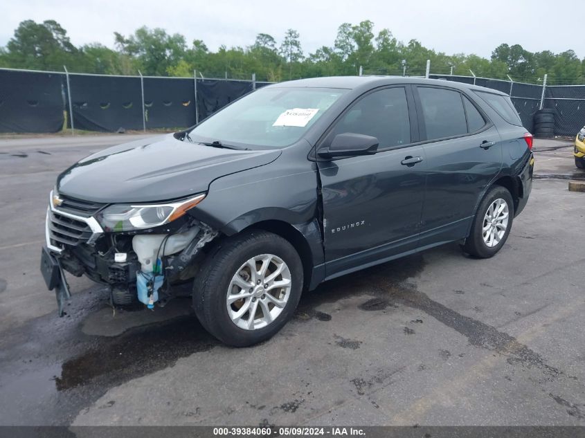 2018 Chevrolet Equinox Ls VIN: 2GNAXHEV6J6331460 Lot: 39384060