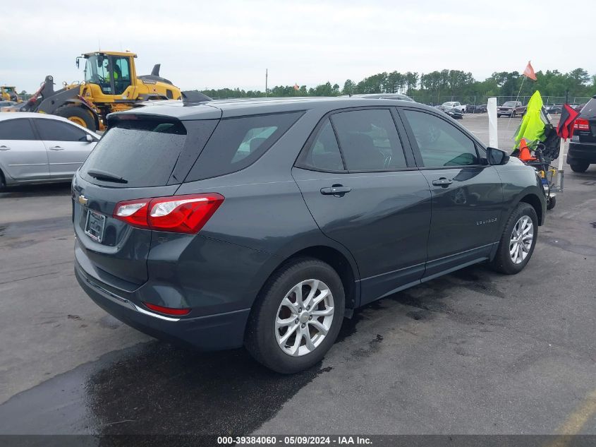 2018 Chevrolet Equinox Ls VIN: 2GNAXHEV6J6331460 Lot: 39384060