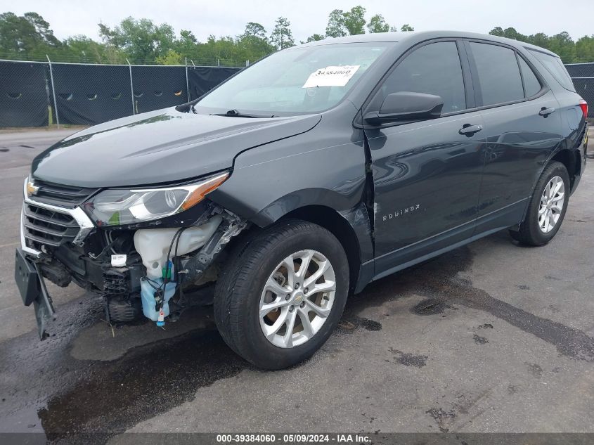 2018 Chevrolet Equinox Ls VIN: 2GNAXHEV6J6331460 Lot: 39384060