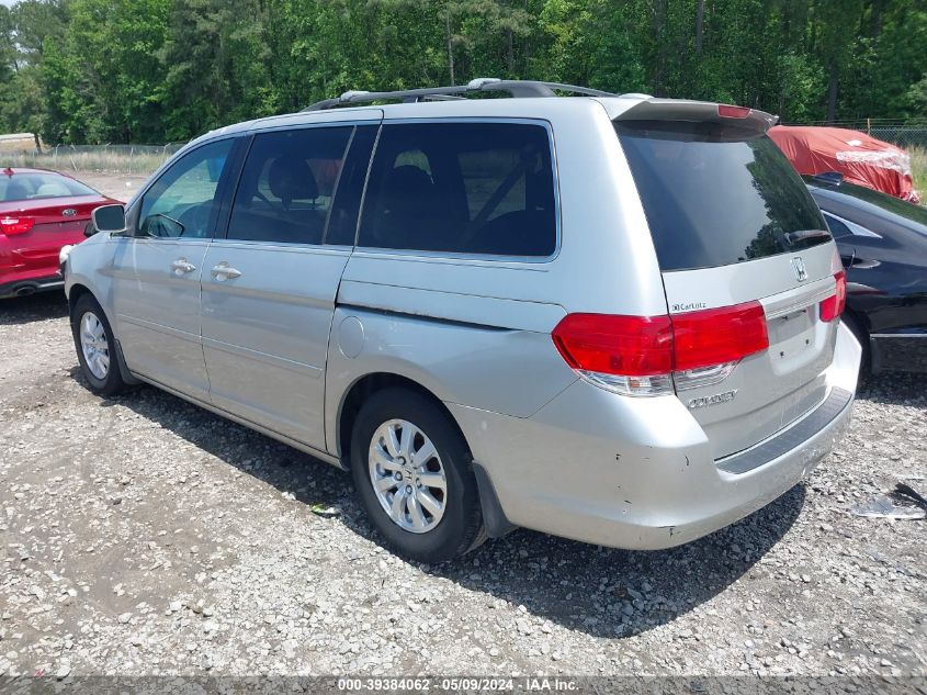 2009 Honda Odyssey Ex-L VIN: 5FNRL38629B047800 Lot: 39384062