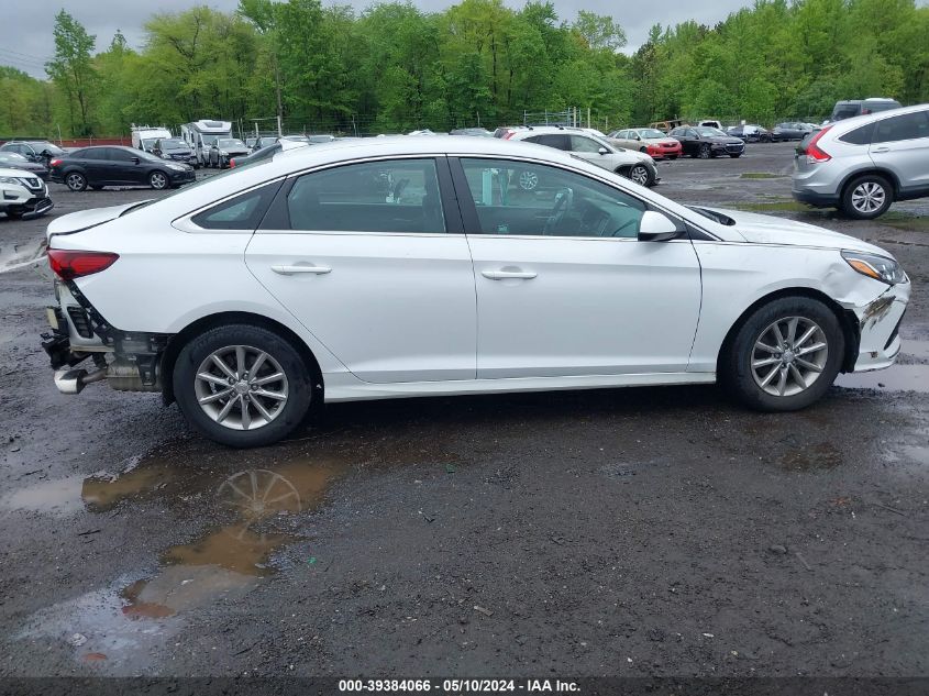 2019 Hyundai Sonata Se VIN: 5NPE24AF3KH752744 Lot: 39384066