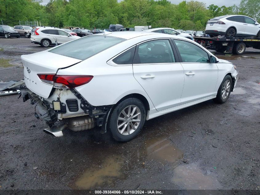 2019 Hyundai Sonata Se VIN: 5NPE24AF3KH752744 Lot: 39384066