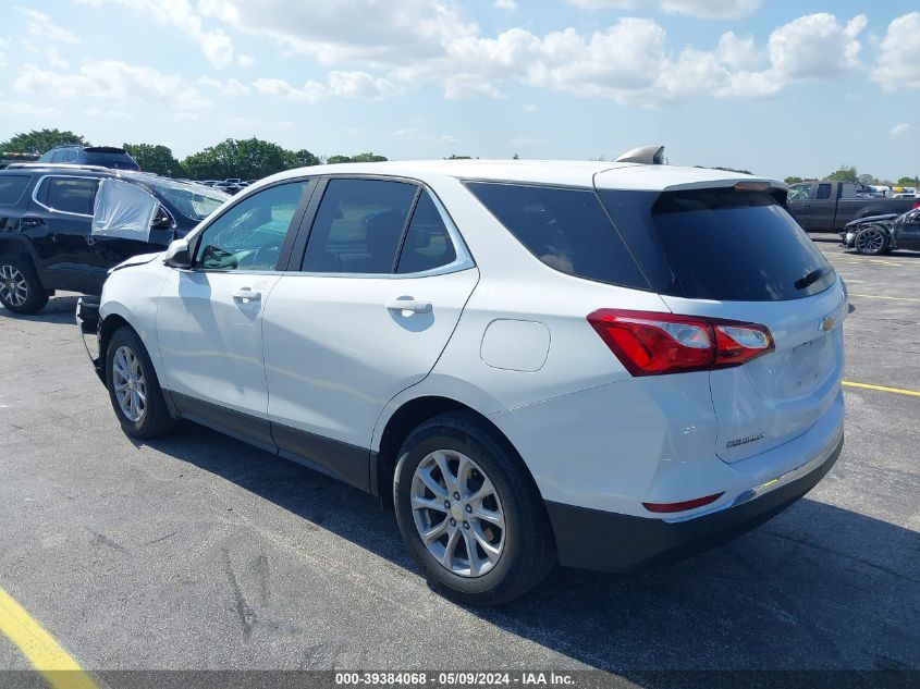 2021 Chevrolet Equinox Fwd Lt VIN: 3GNAXKEV0MS100430 Lot: 39384068