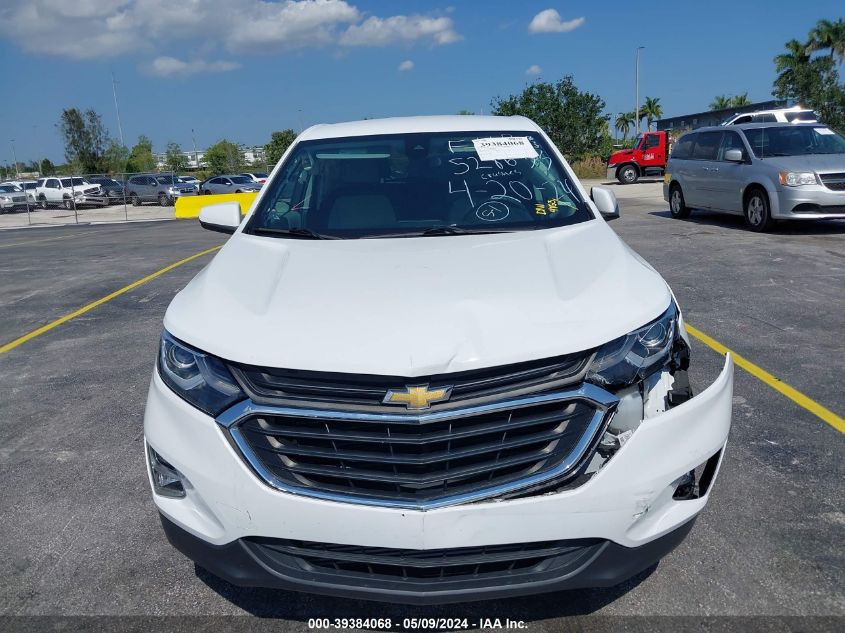 2021 CHEVROLET EQUINOX LT - 3GNAXKEV0MS100430