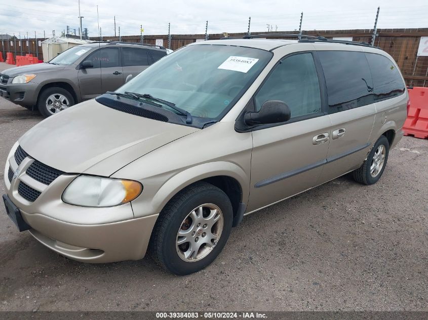 2002 Dodge Grand Caravan Ex VIN: 2B8GP74L12R618150 Lot: 39384083