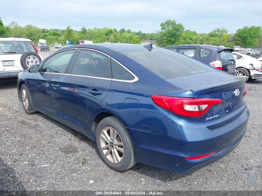 2016 Hyundai Sonata Se VIN: 5NPE24AF0GH331359 Lot: 39384084