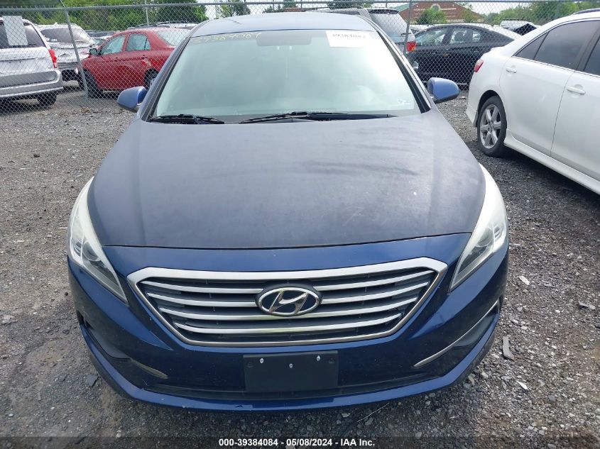 2016 Hyundai Sonata Se VIN: 5NPE24AF0GH331359 Lot: 39384084