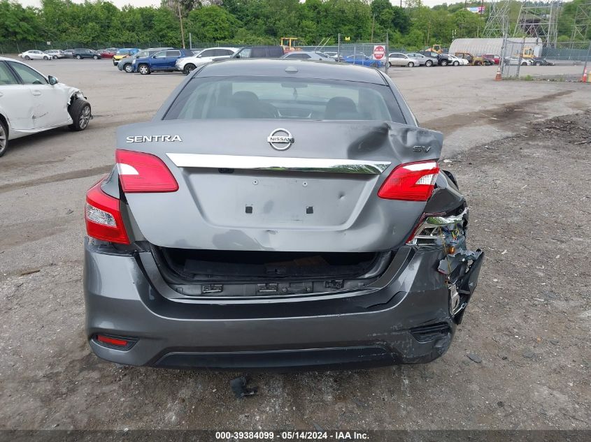 2016 Nissan Sentra Sv VIN: 3N1AB7AP3GY240696 Lot: 39384099