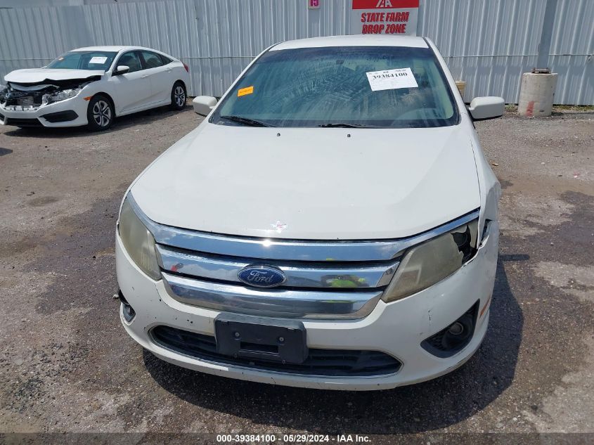 2010 Ford Fusion Se VIN: 3FAHP0HG1AR180256 Lot: 39384100