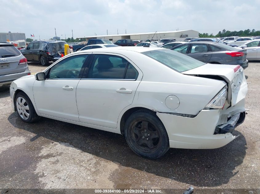 2010 Ford Fusion Se VIN: 3FAHP0HG1AR180256 Lot: 39384100