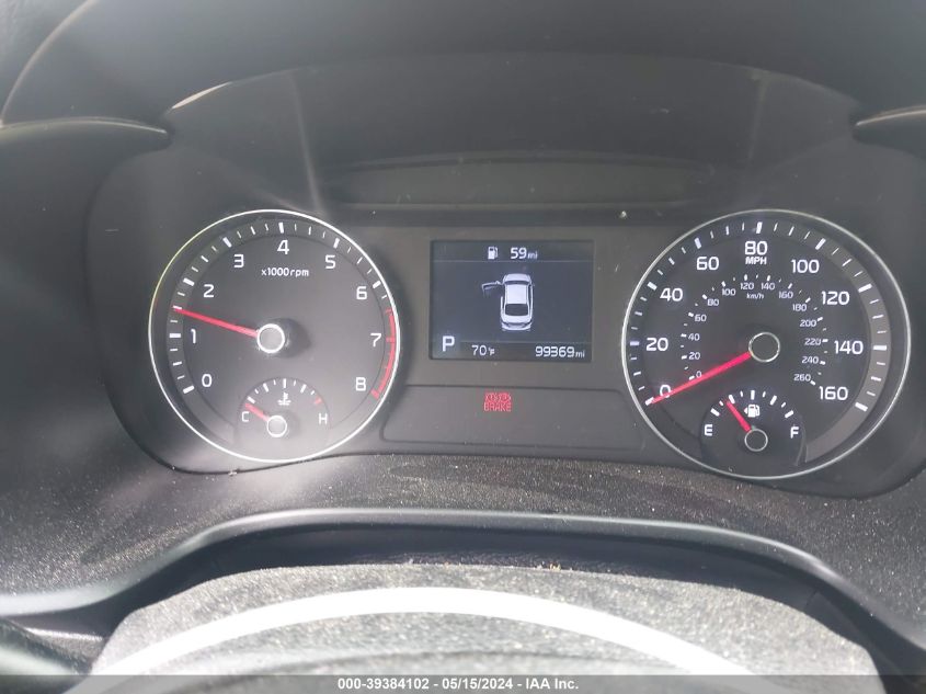 2019 Kia Forte Lxs VIN: 3KPF24AD6KE064793 Lot: 39384102