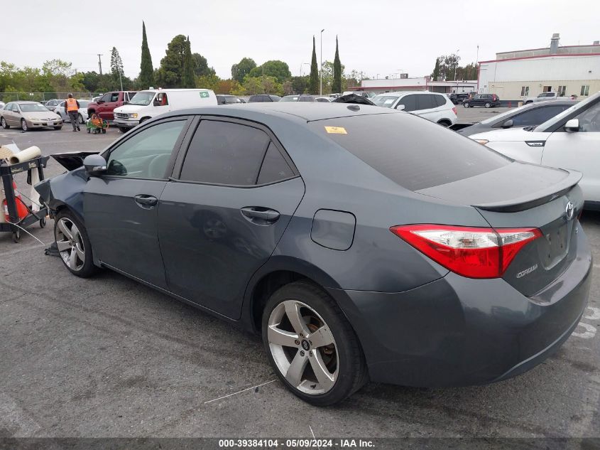 2015 Toyota Corolla S Premium VIN: 5YFBURHE6FP360910 Lot: 39384104