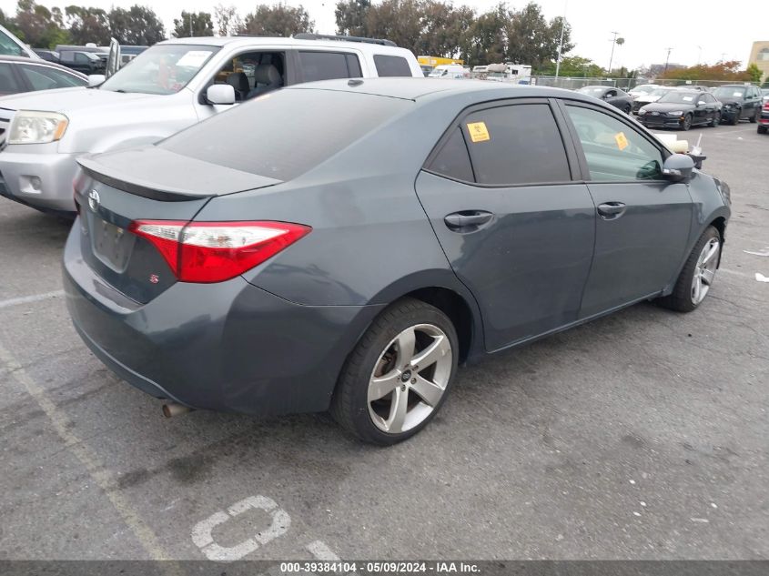 2015 Toyota Corolla S Premium VIN: 5YFBURHE6FP360910 Lot: 39384104