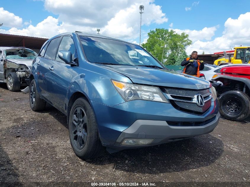 2007 Acura Mdx Technology Package VIN: 2HNYD283978544921 Lot: 39384106