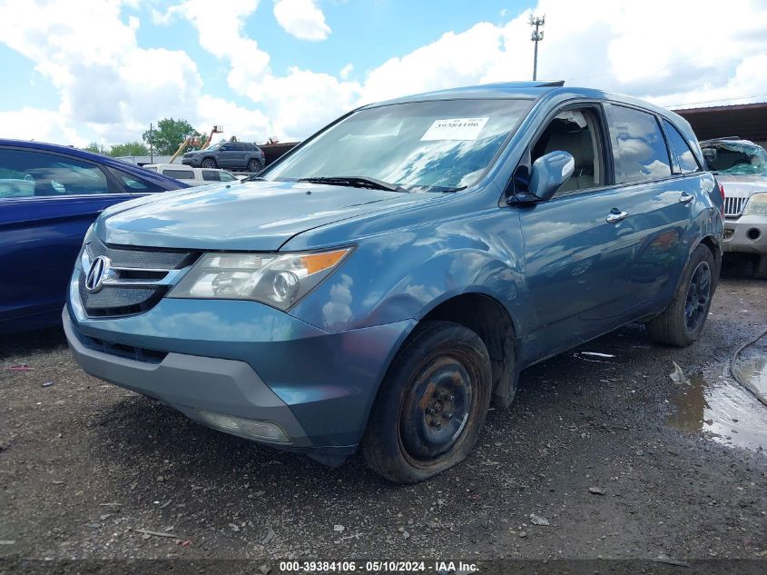 2007 Acura Mdx Technology Package VIN: 2HNYD283978544921 Lot: 39384106