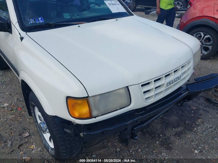 1999 Isuzu Rodeo Ls/Lse/S 3.2L VIN: 4S2CK58W9X4328411 Lot: 39384114