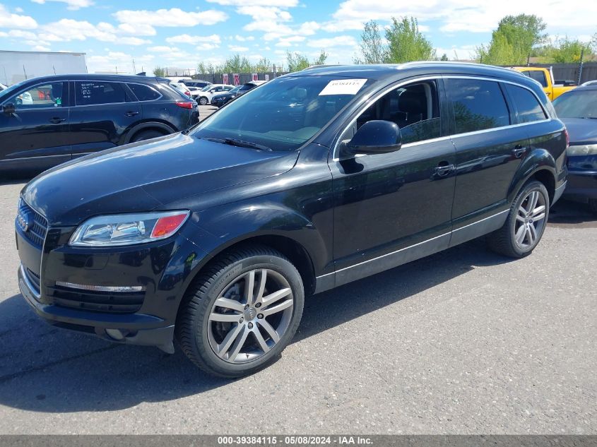 2008 Audi Q7 3.6 Premium VIN: WA1BY74L98D032748 Lot: 39384115