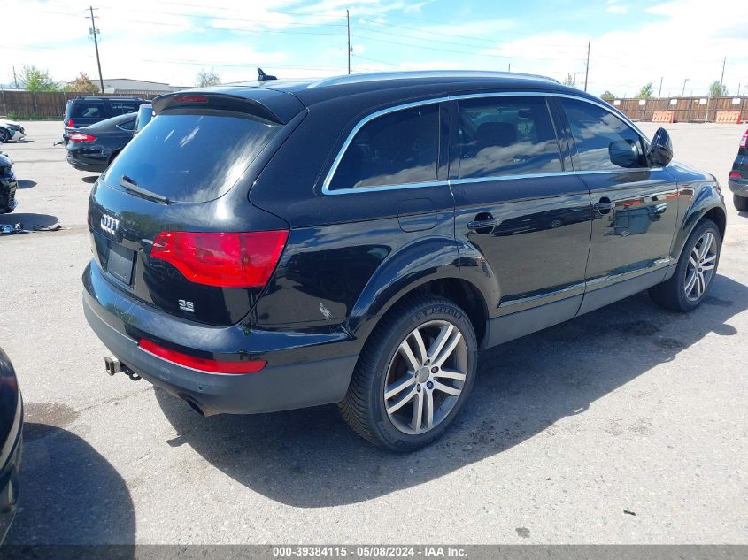 2008 Audi Q7 3.6 Premium VIN: WA1BY74L98D032748 Lot: 39384115