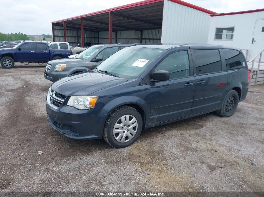 2014 Dodge Grand Caravan Se VIN: 2C4RDGBG2ER190668 Lot: 39384119