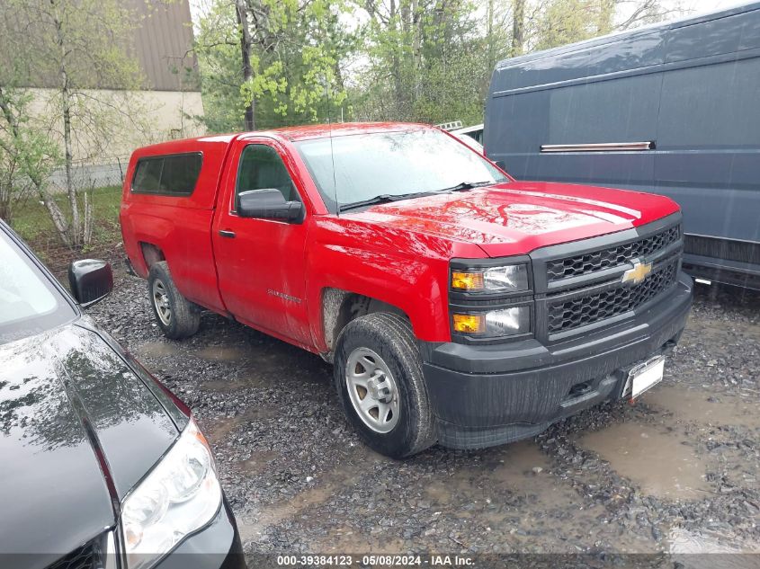 2015 Chevrolet Silverado 1500 Ls/Wt VIN: 1GCNKPEH7FZB64539 Lot: 39384123