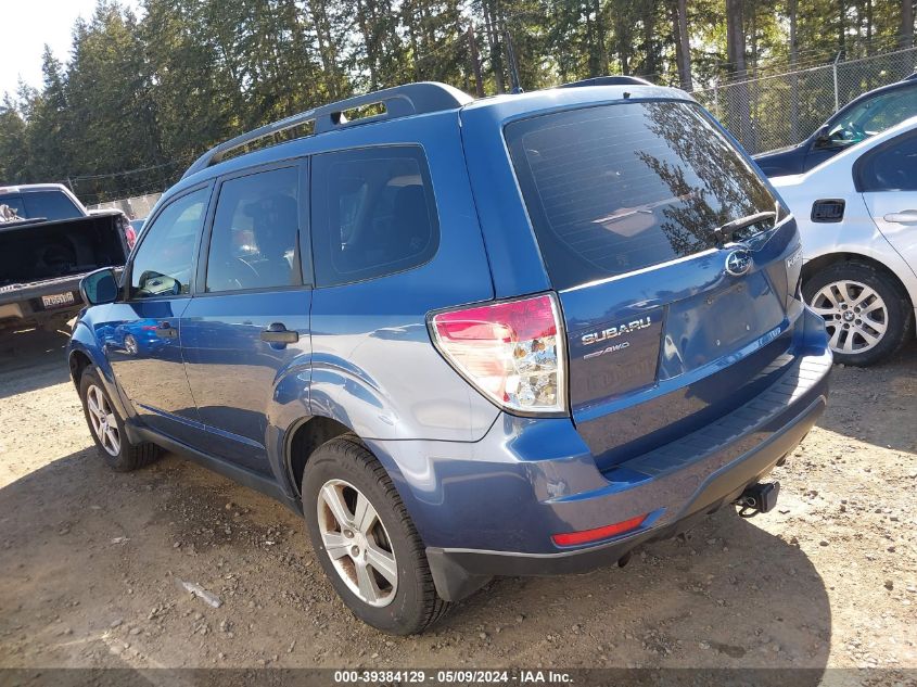 2011 Subaru Forester 2.5X VIN: JF2SHBBC9BH767694 Lot: 39384129