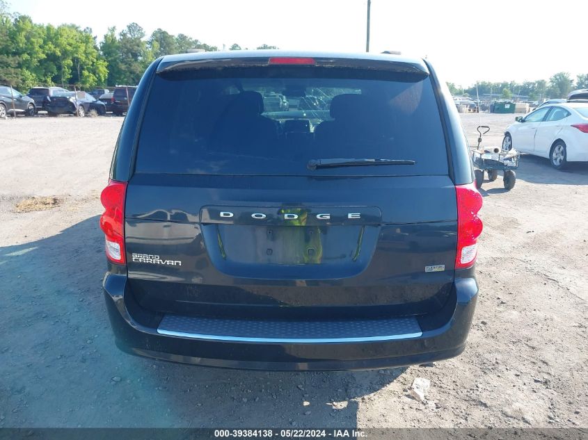 2013 Dodge Grand Caravan Sxt VIN: 2C4RDGCG8DR552578 Lot: 39384138