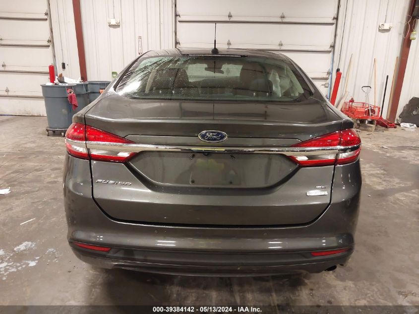 2018 FORD FUSION SE - 3FA6P0HDXJR157670