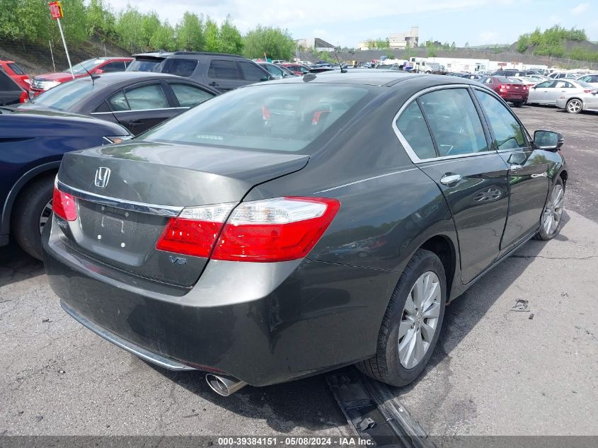 2014 Honda Accord Ex-L V-6 VIN: 1HGCR3F81EA024005 Lot: 39384151