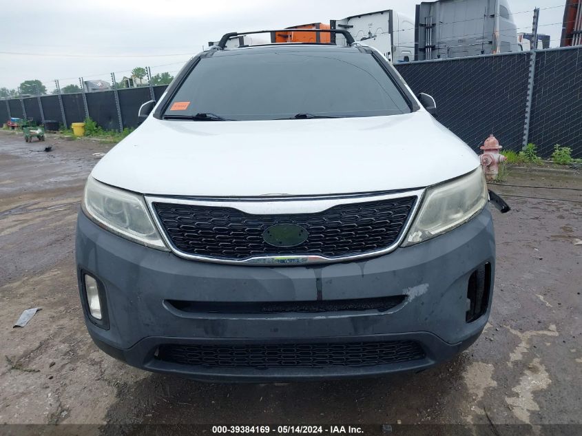 2014 Kia Sorento Ex V6 VIN: 5XYKUDA78EG543422 Lot: 39384169