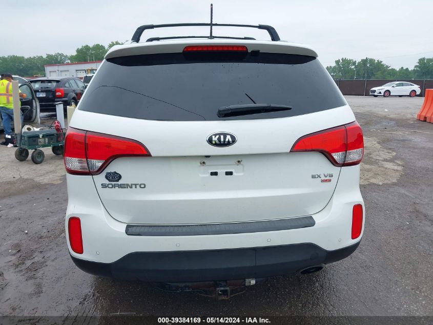 2014 Kia Sorento Ex V6 VIN: 5XYKUDA78EG543422 Lot: 39384169