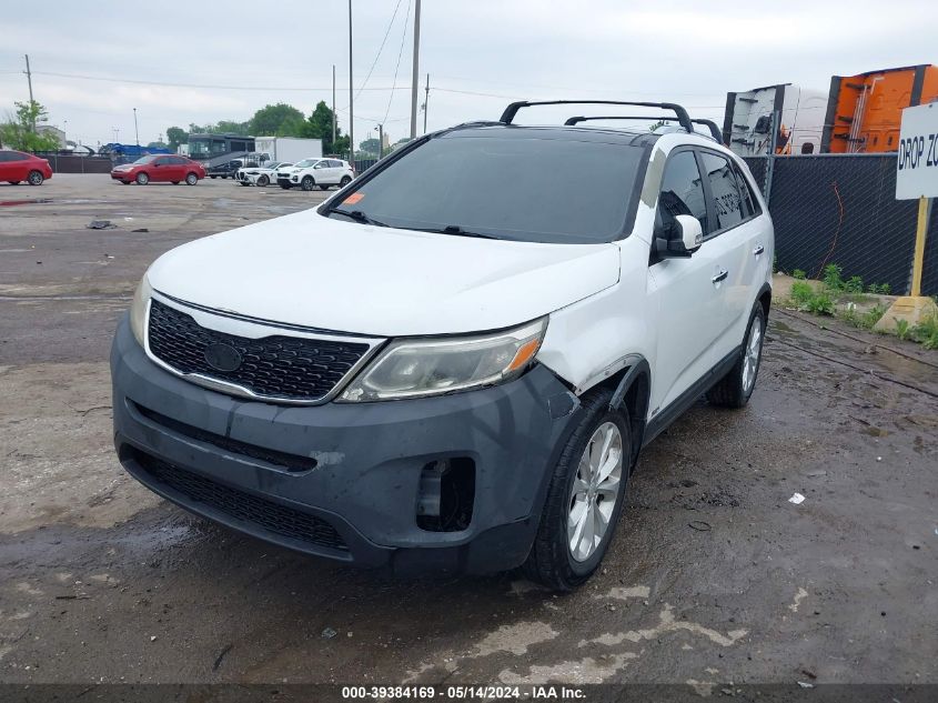 2014 Kia Sorento Ex V6 VIN: 5XYKUDA78EG543422 Lot: 39384169