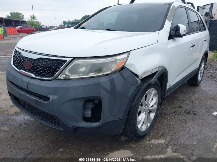 2014 Kia Sorento Ex V6 VIN: 5XYKUDA78EG543422 Lot: 39384169