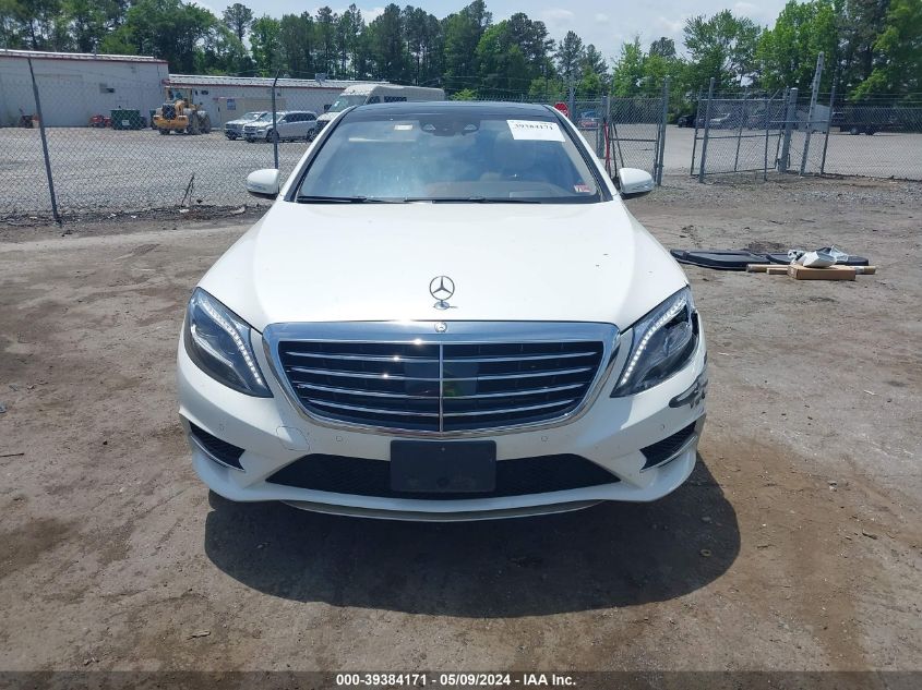 2015 Mercedes-Benz S 550 4Matic VIN: WDDUG8FB4FA088628 Lot: 39384171